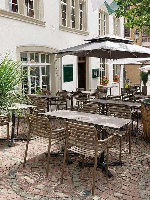 Platzbedarf pro Sitzplatz in der Gastronomie