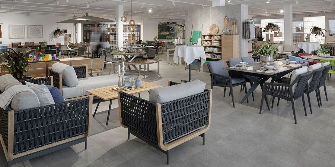 Showroom Gartenmöbel Hunn Filiale Lyssach